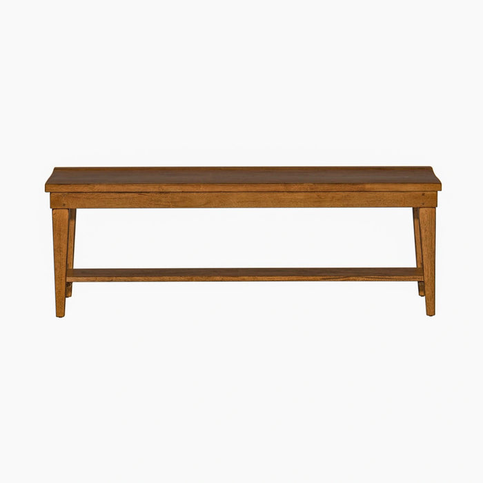 Hearthstone Bench in Rustic Oak image
