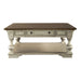Morgan Creek Cocktail Table in Antique White image