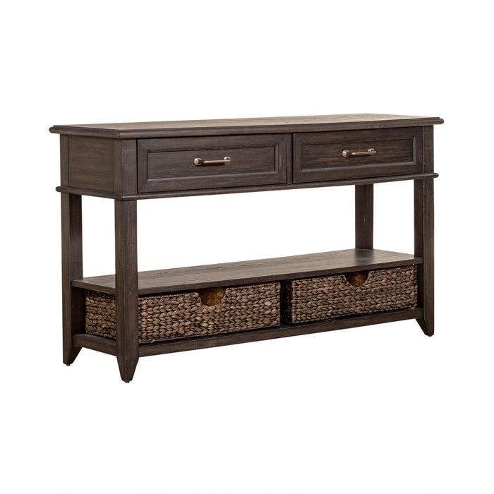 Mill Creek 2 Drawer Sofa Table in Peppercorn image
