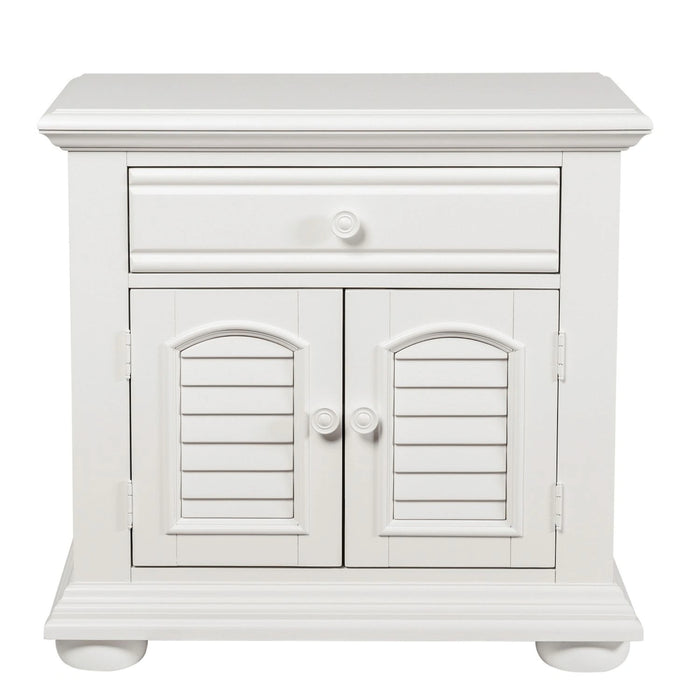 Summer House 1 Drawer Nightstand in Oyster White image
