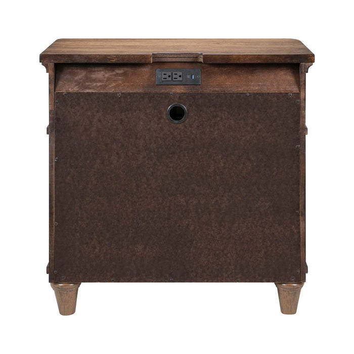 Harrison Heights Nightstand w/ Charging Station image