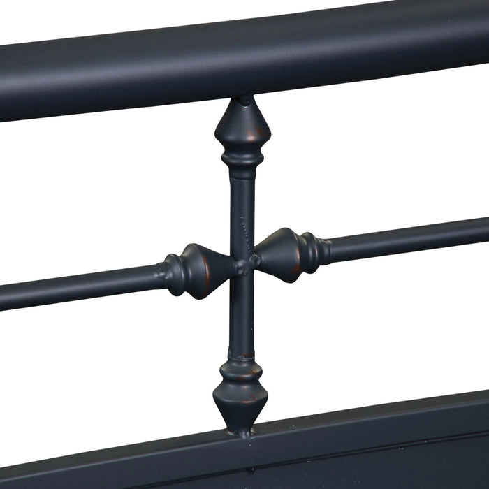 Vintage Series Metal Bed in Navy image