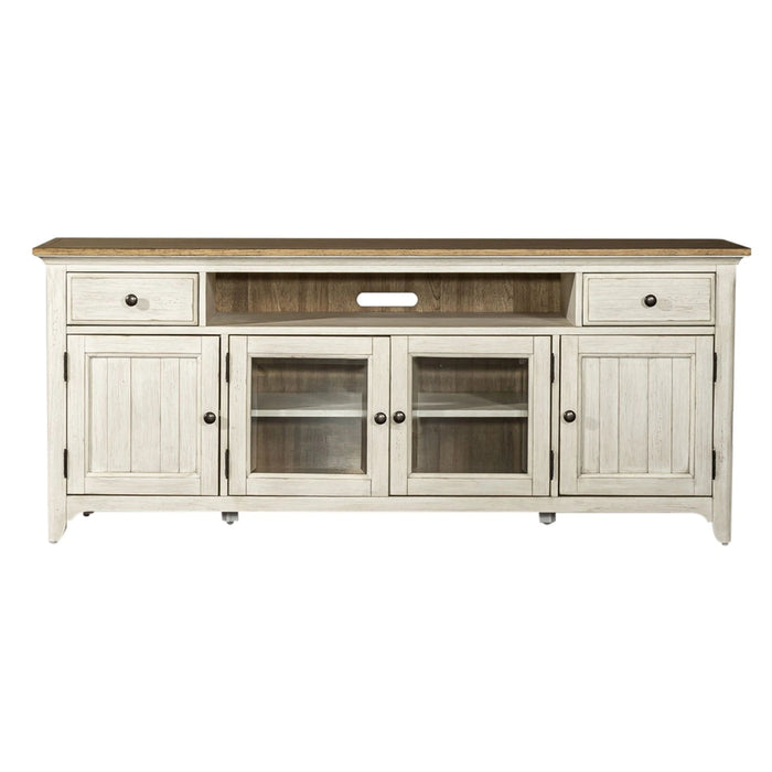 Farmhouse Reimagined Entertainment TV Stand image