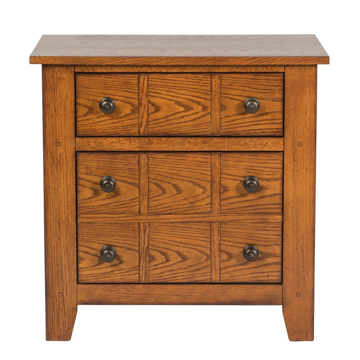 Grandpa's Cabin Nightstand in Age Oak image