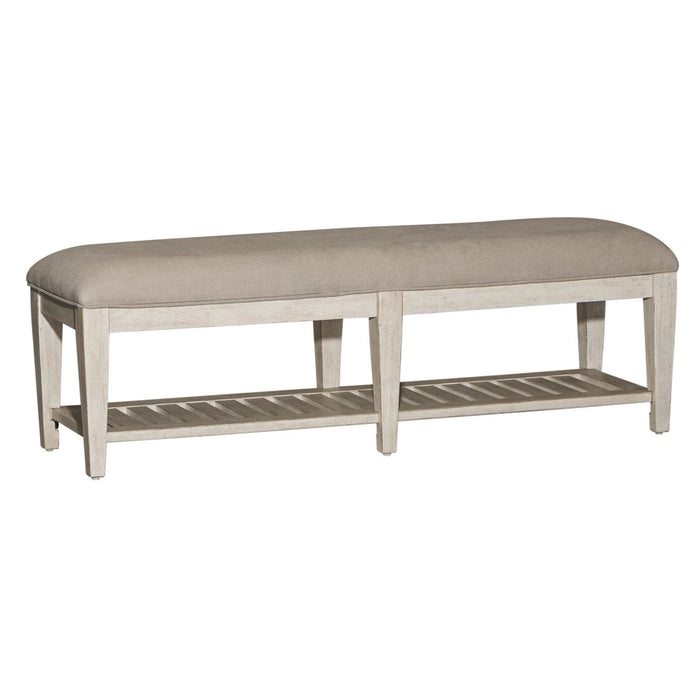 Heartland Bed Bench in Antique White image