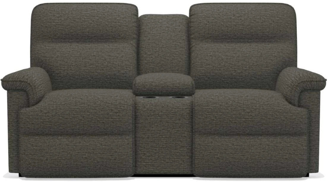 La-Z-Boy Jay PowerRecline La-Z-Time Sterling Reclining Loveseat and Console