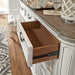 Magnolia Manor Hall Buffet in Antique White image