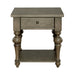 Americana Farmhouse End Table in Dusty Taupe image