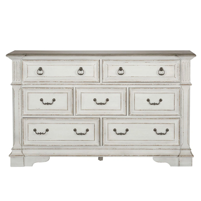 Abbey Park Drawer Dresser in Antique White image