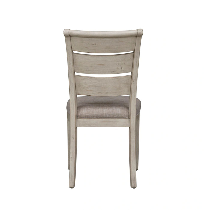 Farmhouse Reimagined Ladder Back Uph Side Chair (RTA) image