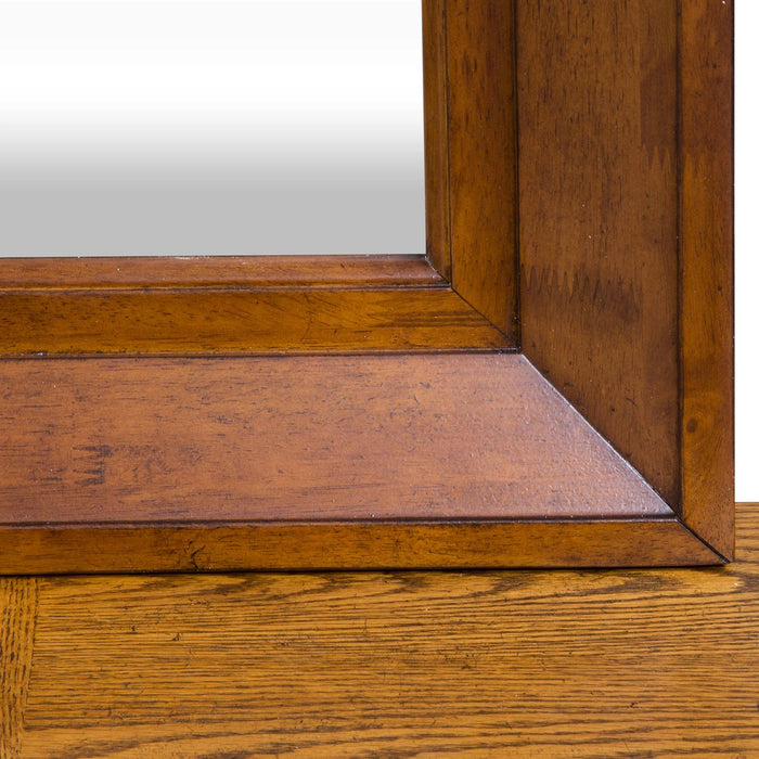 Grandpa's Cabin Mirror in Age Oak image