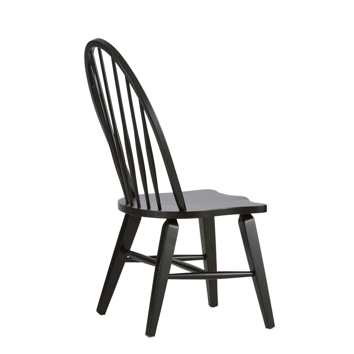 Hearthstone Ridge Windsor Back Side Chair - Black image