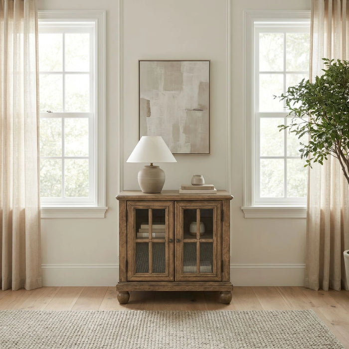 Homestead Haven Door Nightstand w/ Charging Station image