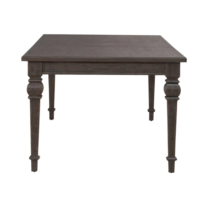 Paradise Valley Rectangular Leg Table in Saddle Brown image