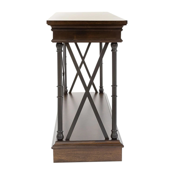 Tribeca Rectangular Sofa Table in Cordovian Brown image