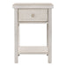 Modern Farmhouse Drawer Chair Side Table image