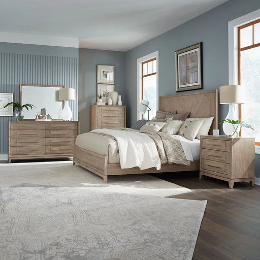 Brentwood King Panel Bed, Dresser & Mirror, Chest, Night Stand image