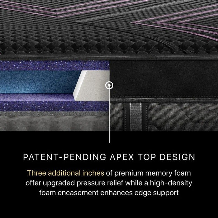 Beautyrest Black Hybrid 2024 Series 2 Medium Apex Top Mattress - Full