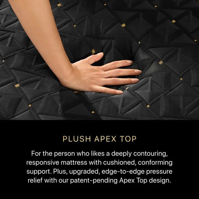 Beautyrest Black Hybrid 2024 Series 4 Plush Apex Top Mattress - Queen