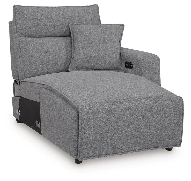 Modmax II Power Reclining Sectional with Chaise and Audio Consoles