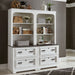 Allyson Park Bunching Lateral File Hutch in Wirebrushed White image