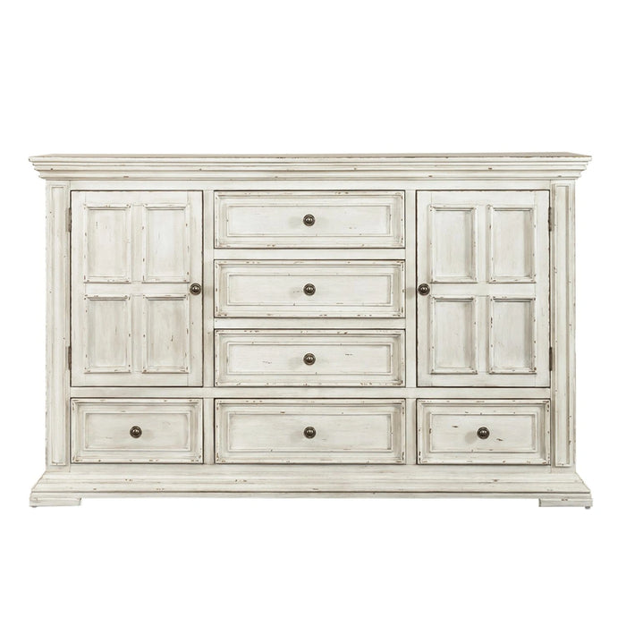 Big Valley 2 Door 6 Drawer Dresser image