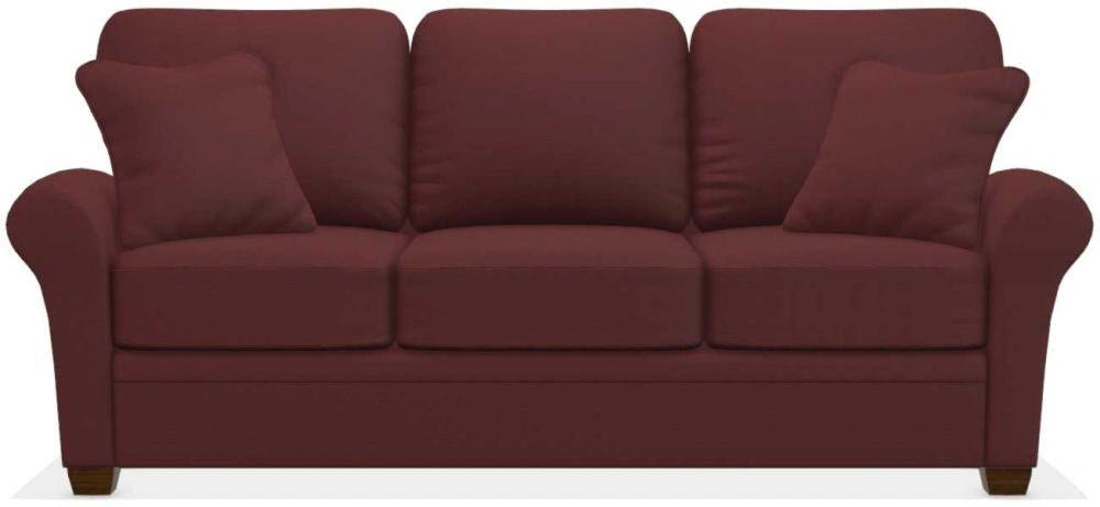 La-Z-Boy Natalie Premier Supreme-Comfortï¿½ Merlot Queen Sleep Sofa