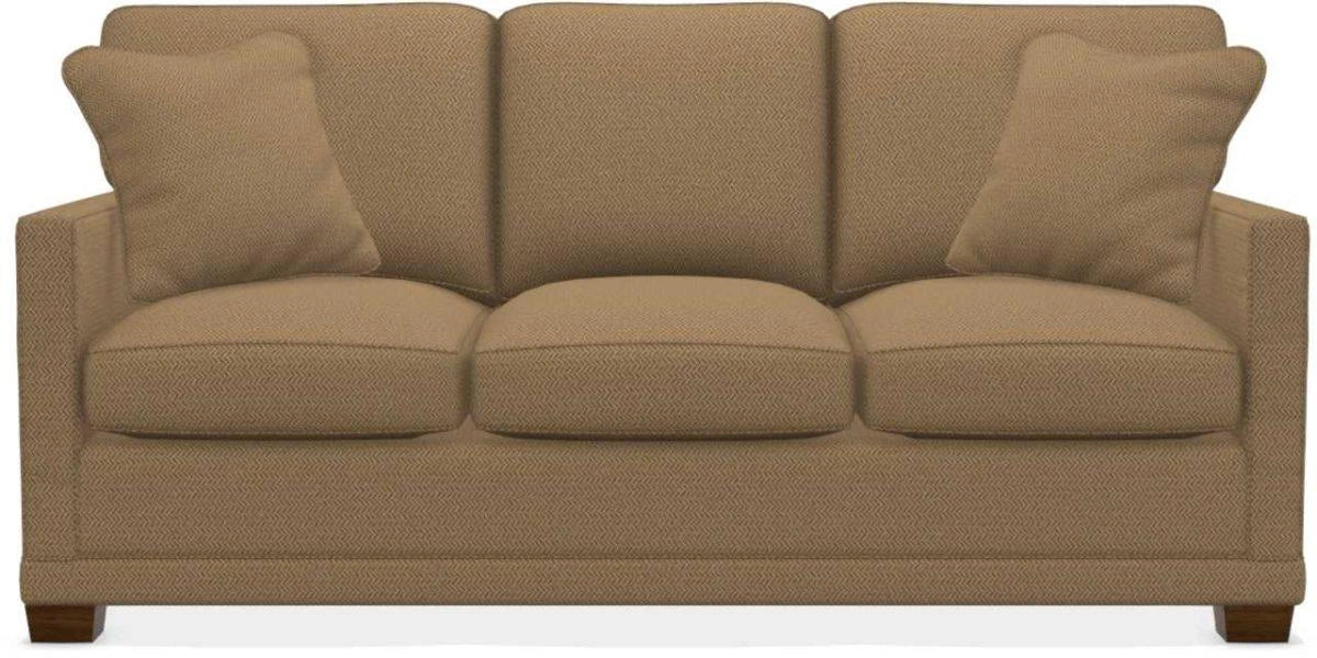 La-Z-Boy Kennedy Molasses Premier Supreme Comfortï¿½ Queen Sleep Sofa