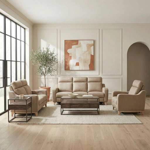 Como Sofa w/ Loveseat & Recliner image