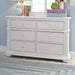 Summer House 6 Drawer Dresser in Oyster White image