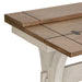 Farmhouse Reimagined Flip Lid Sofa Table in Antique White image