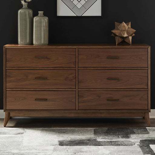 Century Modern 6 Drawer Dresser image