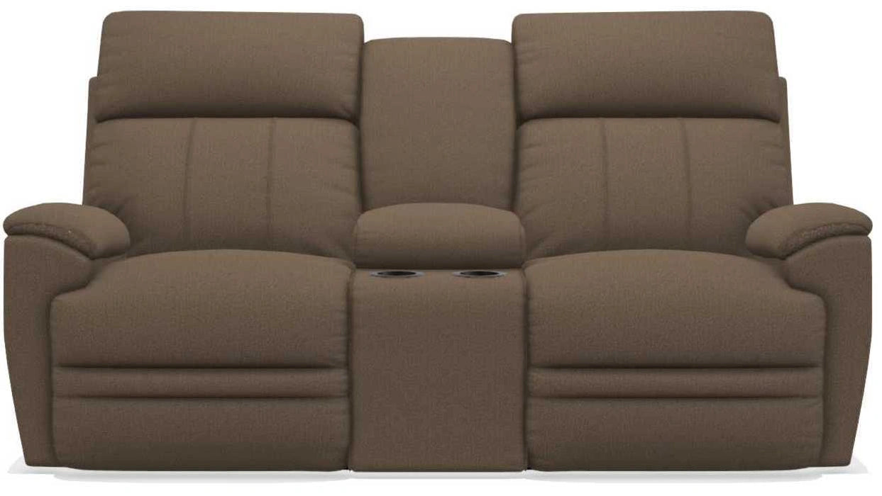 La-Z-Boy Talladega Cappuccino Power Reclining Loveseat with Console
