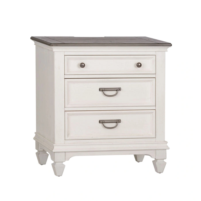 Allyson Park Nightstand in Wirebrushed White image