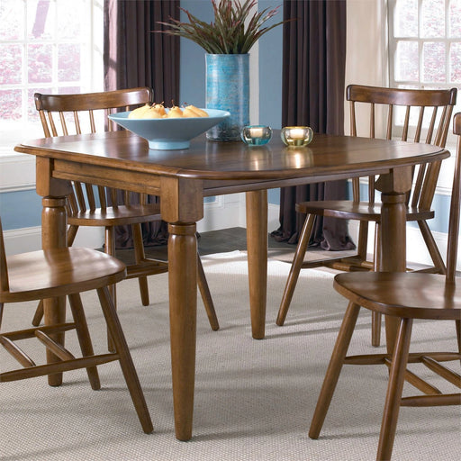 Creations II Drop Leaf Table in Tobacco Finish image