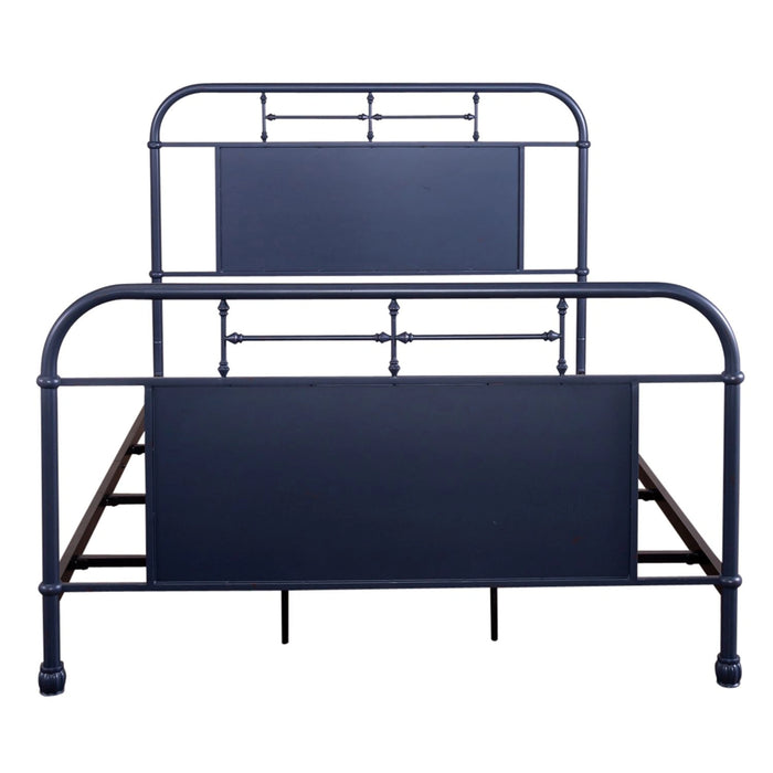 Vintage Series Metal Bed in Navy image