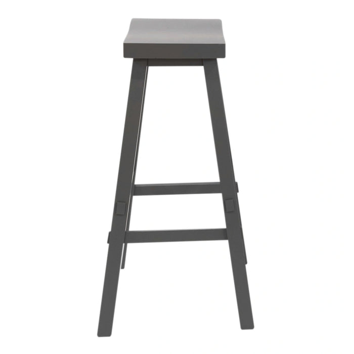 Creations 30 Inch Sawhorse Stool- Gray image
