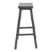 Creations 30 Inch Sawhorse Stool- Gray image
