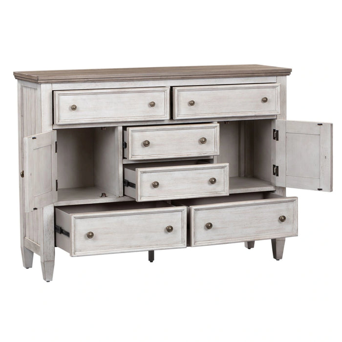 Heartland Drawer Chesser in Antique White image