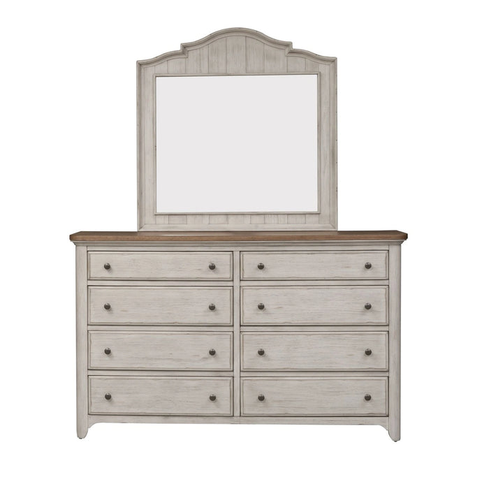 Farmhouse Reimagined Poster Bed, Dresser & Mirror, Chest image