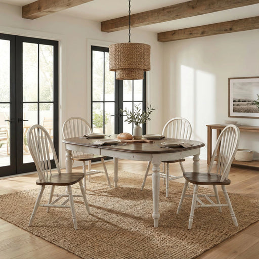 Carolina Crossing 5 Piece Leg Table Set image