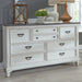 Allyson Park Drawer Dresser in Wirebrushed White image