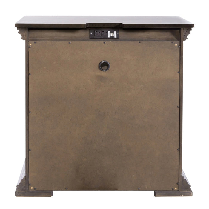 Big Valley 2 Drawer Night Stand w/ Charging Station image