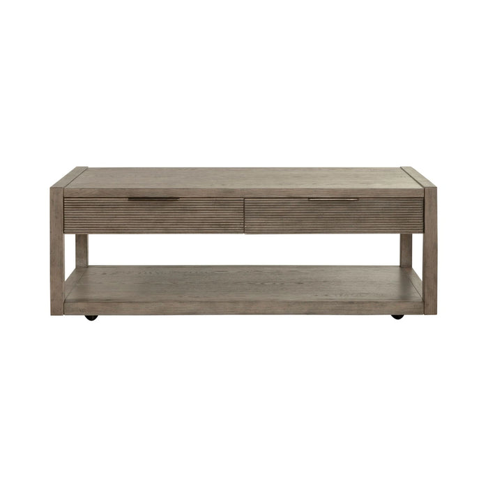 Bartlett Field Cocktail Table in Dusty Taupe image