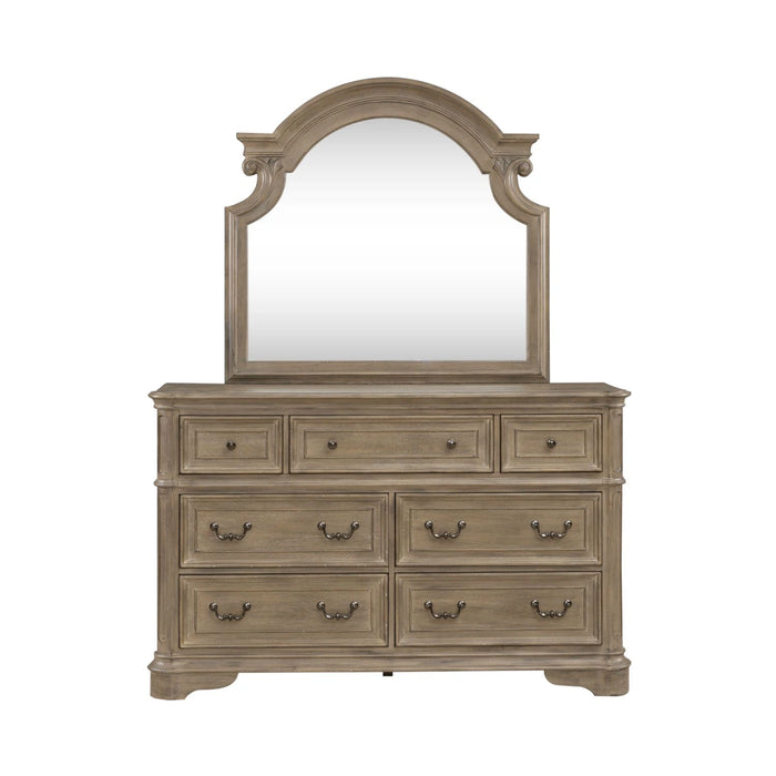 Magnolia Manor Dresser & Mirror image