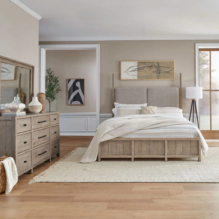 Proximity Place King California Poster Bed, Dresser & Mirror image