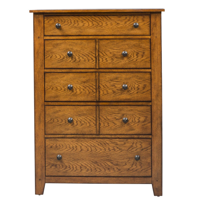 Grandpas Cabin Sleigh Bed, Dresser & Mirror, Chest, Night Stand image