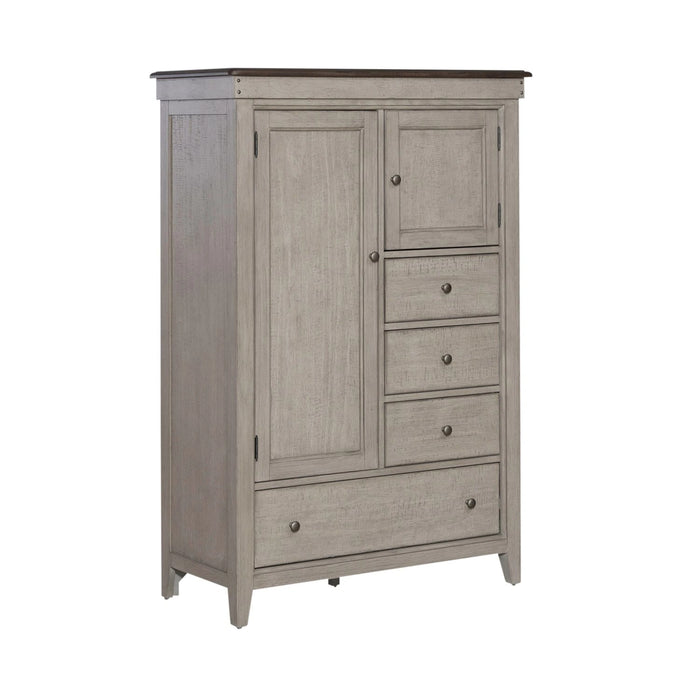 Ivy Hollow Door Chest in Weathered Linen image