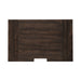 Paradise Valley Nightstand with Charging Station in Saddle Brown image