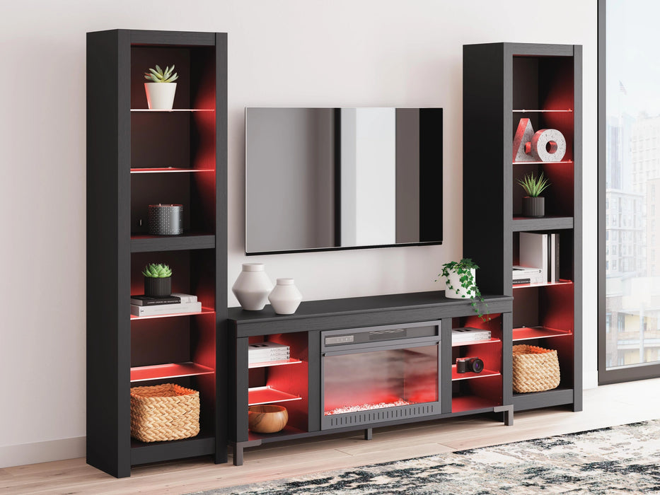 Cayberry Entertainment Center with Electric Fireplace